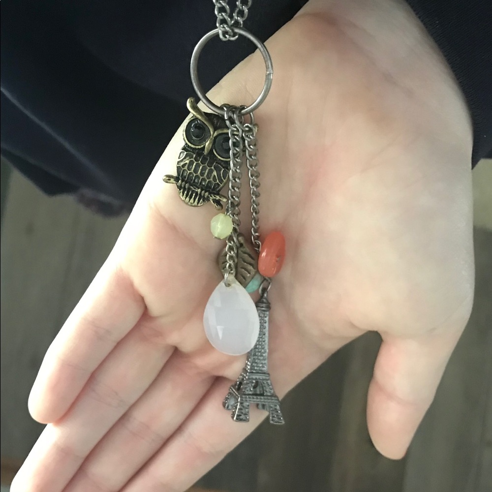 Long Charm Necklace